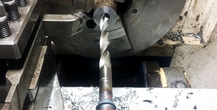 Drill extension using friction welding