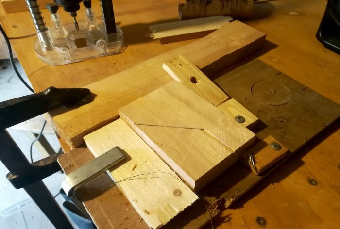 How to make an unusual box from alder and burl