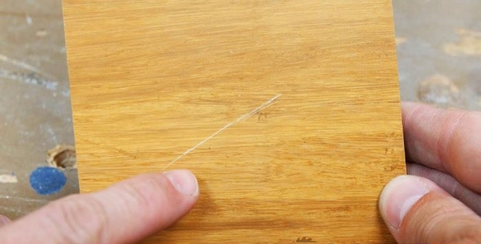 3 ways to remove scratches of any depth from a wooden surface