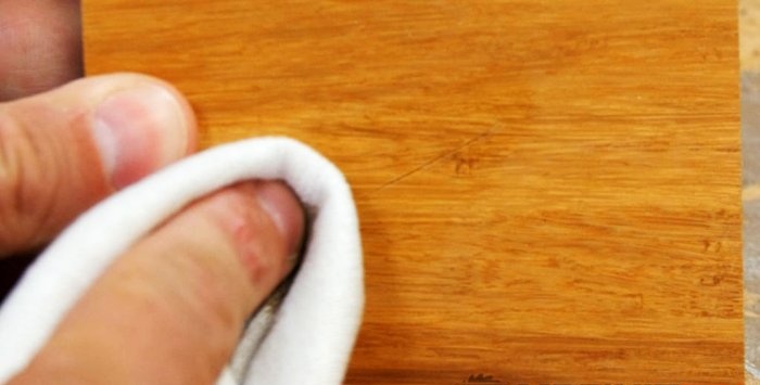 3 ways to remove scratches of any depth from a wooden surface