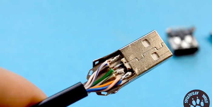 USB twisted pair extension cable