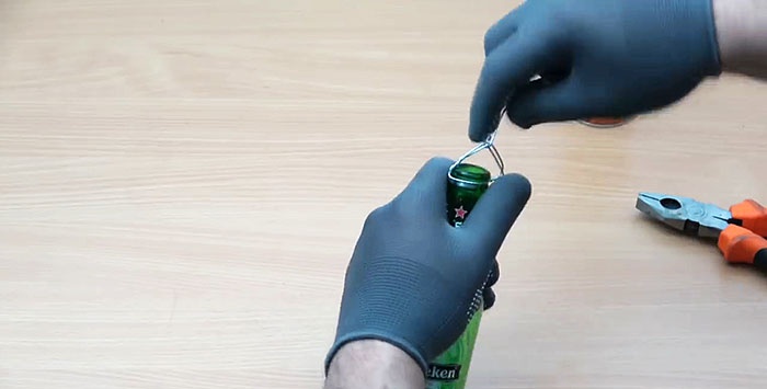 How to bend the neck of a glass bottle