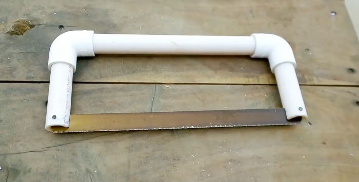 How to make a hacksaw machine for metal