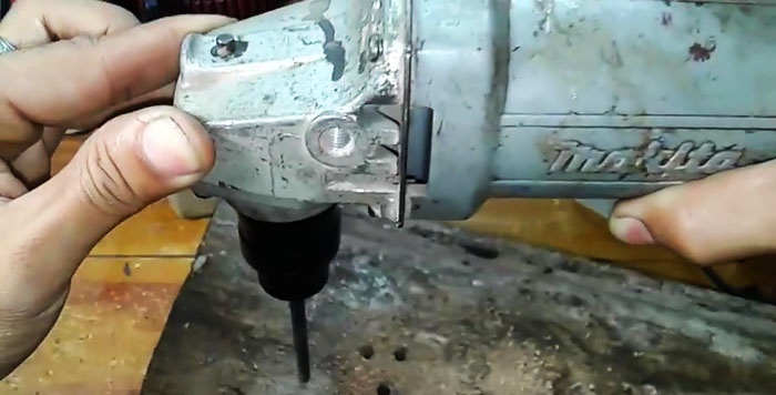 How to install a drill chuck on an angle grinder and why it might be useful