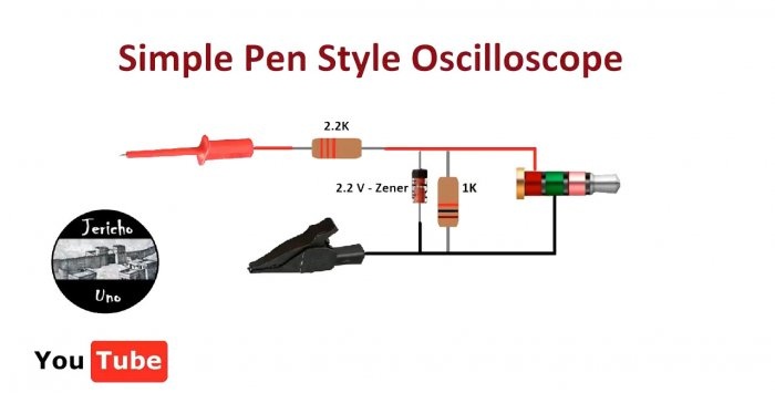 A simple homemade oscilloscope from a smartphone