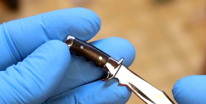 How to turn a bolt into a nice little souvenir hunting knife