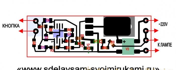 Electronic pass-through switch with any number of switches