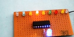 DIY running lights on one chip