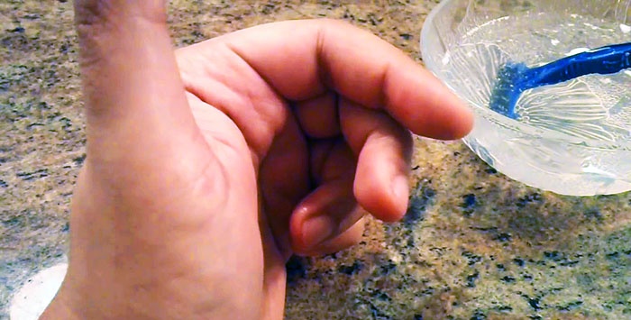 A surefire way to remove superglue from your hands that you haven't heard of.