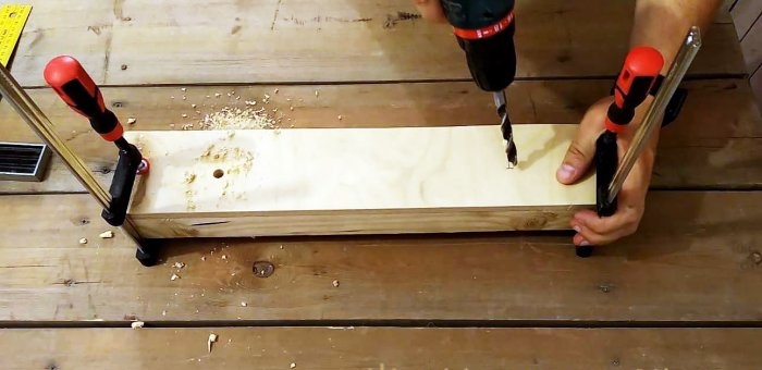 How to make a simple carpenter's vice for a workbench