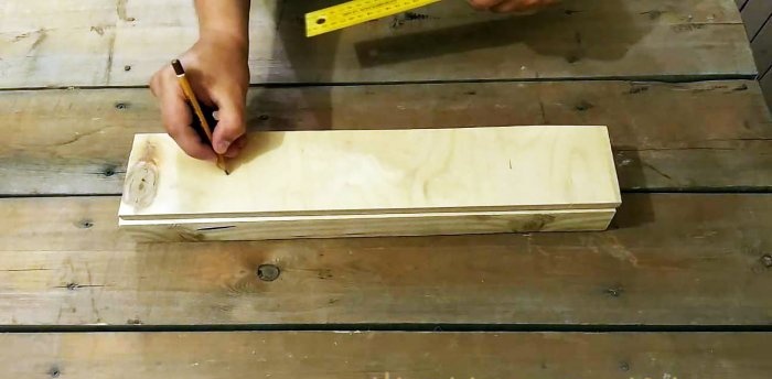 How to make a simple carpenter's vice for a workbench