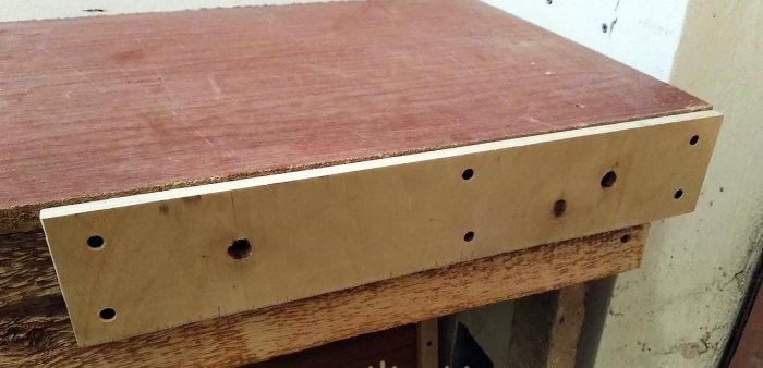 How to make a simple carpenter's vice for a workbench