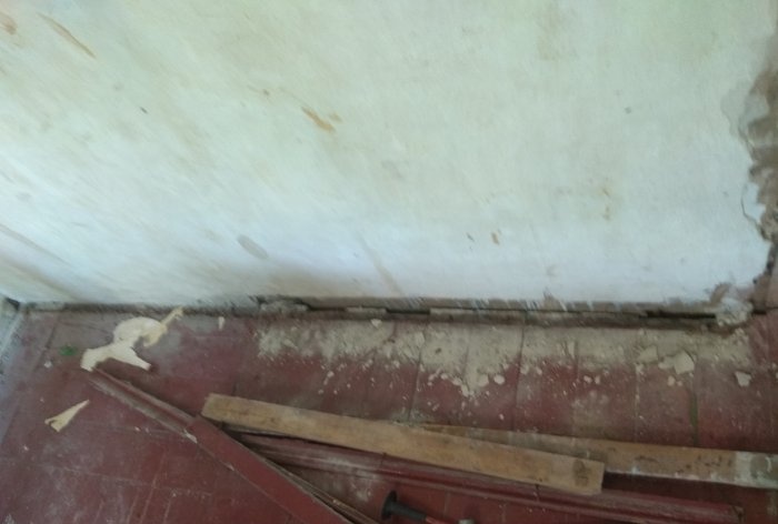 Insulation of floors with penoplex and OSB sheets