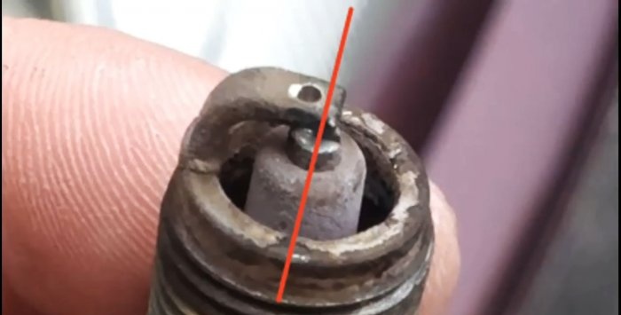 The simplest modification of a spark plug that will improve engine performance