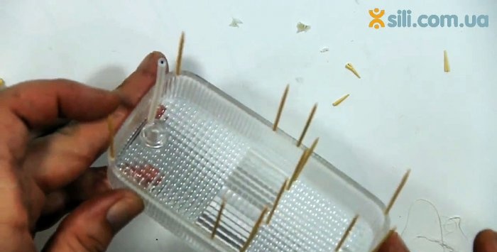 We cast thin-walled parts from transparent plastic with our own hands