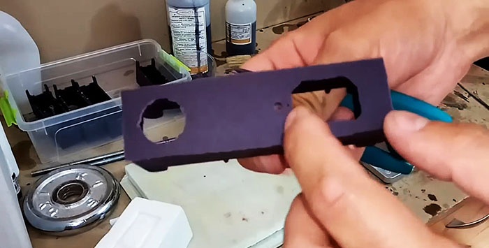 Molding plastic parts at home