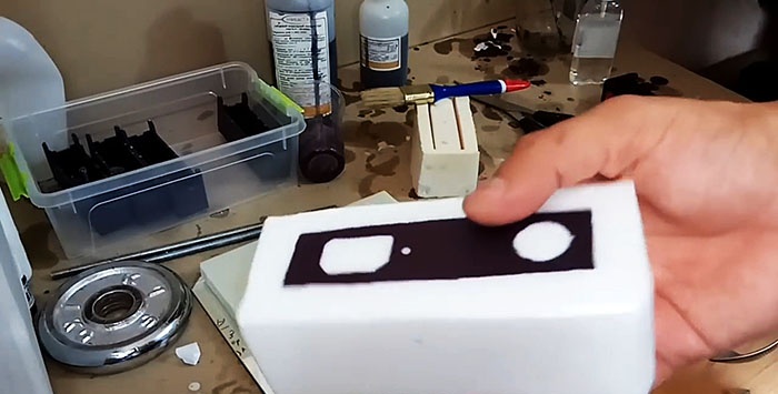 Molding plastic parts at home