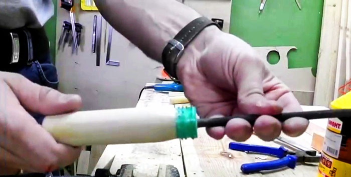 How to make strong file handles using a plastic bottle