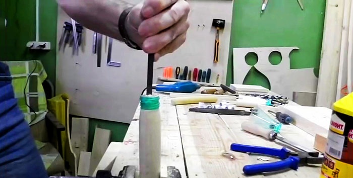 How to make strong file handles using a plastic bottle