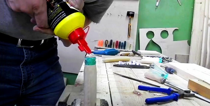 How to make strong file handles using a plastic bottle