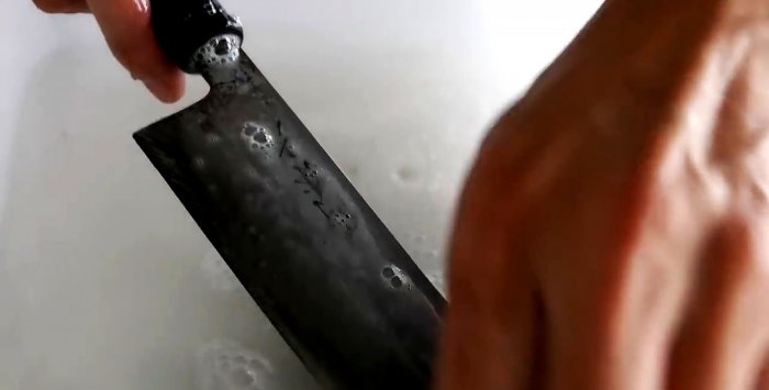 How to restore and sharpen a rusty knife