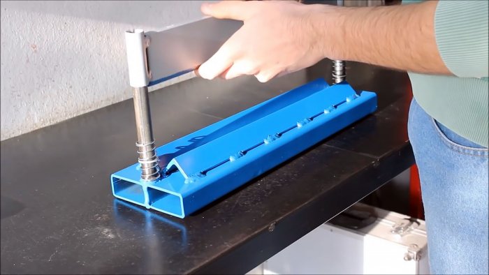 Bending die for a homemade jack press