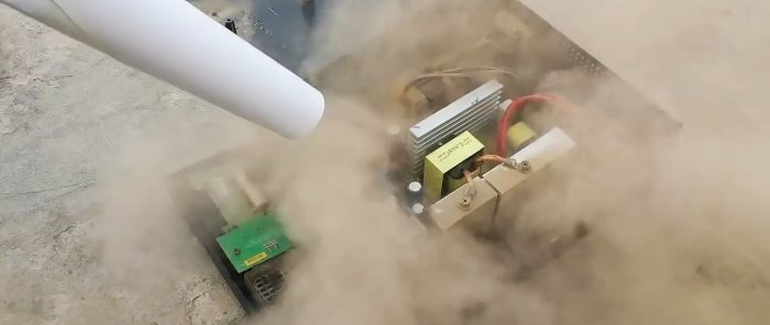 How to make a powerful leaf blower