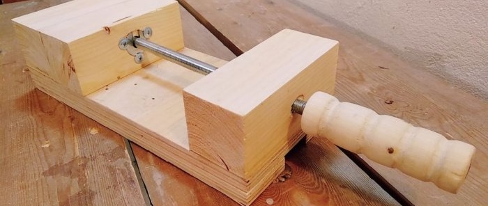 How to make a machine vice with your own hands