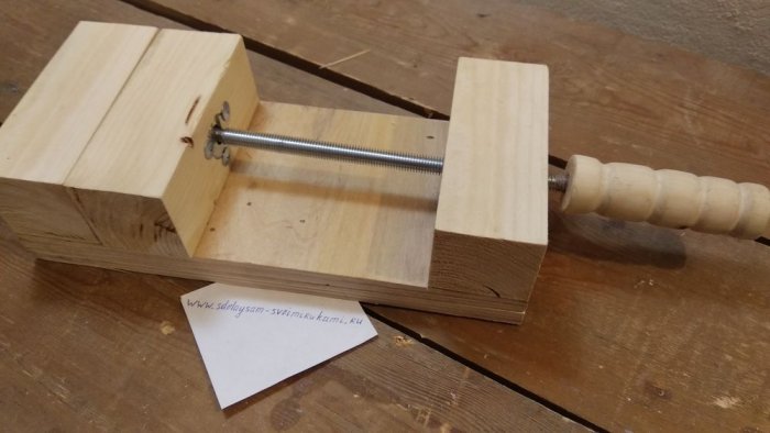 How to make a machine vice with your own hands