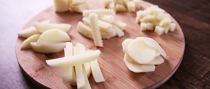 7 ways to beautifully cut potatoes for any dish