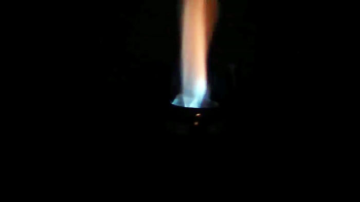 Alcohol jet burner made from aluminum cans