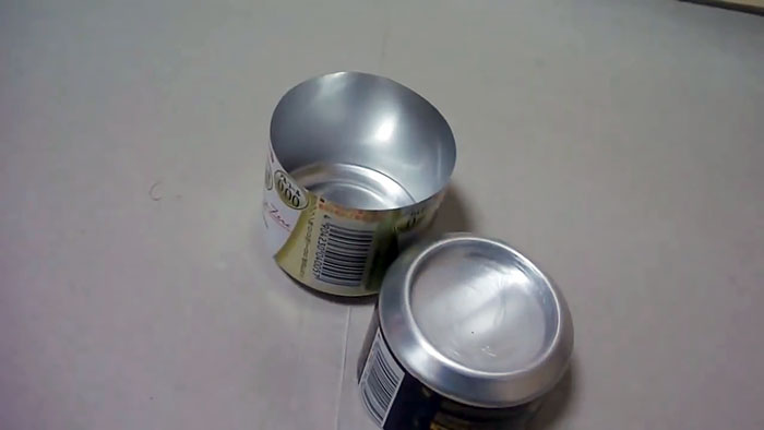 Alcohol jet burner made from aluminum cans