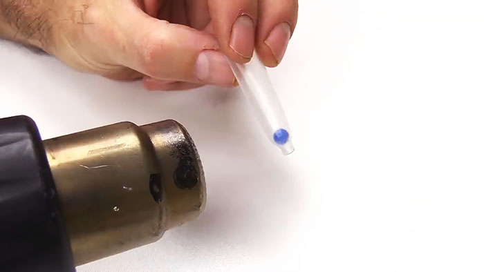 How to make tubes for quick soldering of wires from ordinary heat shrink