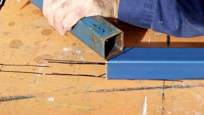 3 ways to weld a profile at right angles