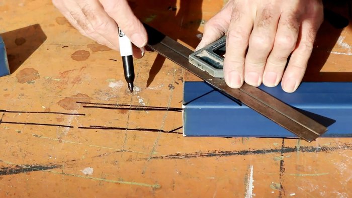 3 ways to weld a profile at right angles