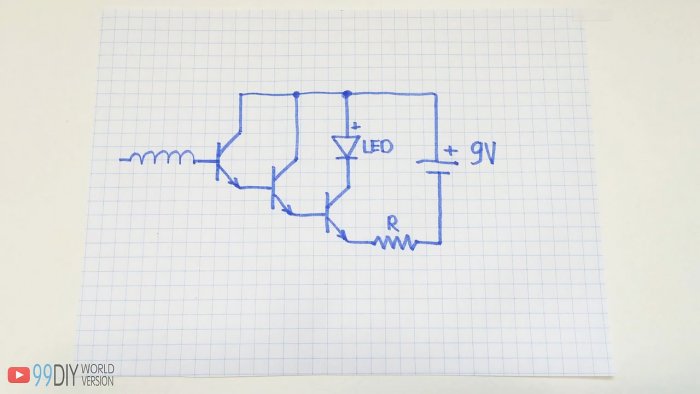 Simple hidden wiring detector in 15 minutes