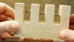 How to make a nail puzzle