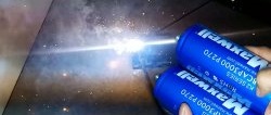 Electric arc welding from super capacitors