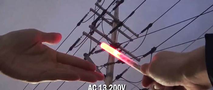 DIY non-contact high voltage detector