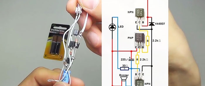 DIY non-contact high voltage detector