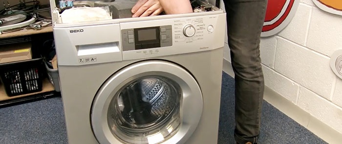 4 ways to open the washing machine door if it is jammed