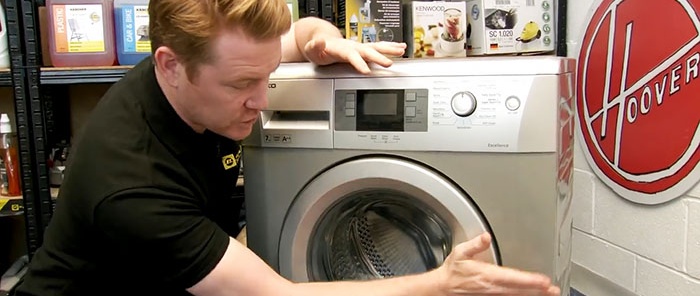 4 ways to open the washing machine door if it is jammed