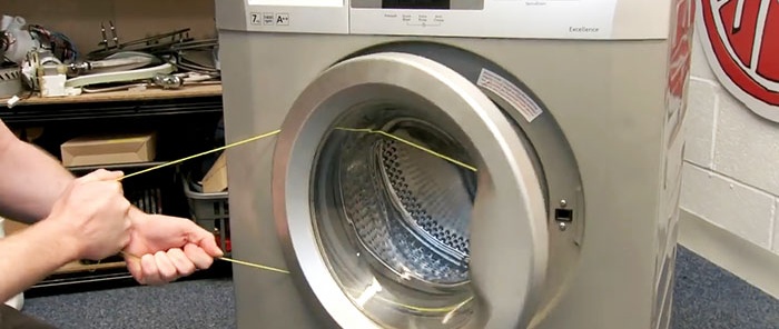 4 ways to open the washing machine door if it is jammed