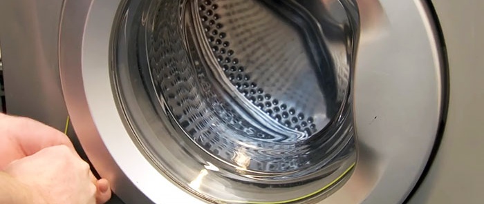 4 ways to open the washing machine door if it is jammed