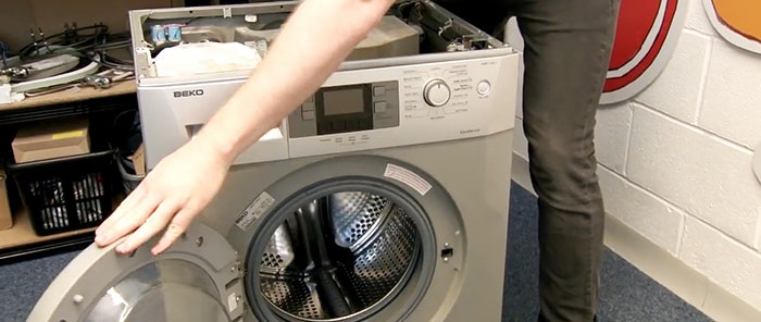 4 ways to open the washing machine door if it is jammed