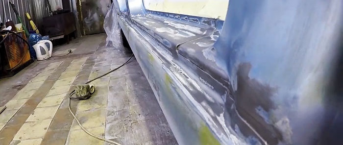 Removing dents using a plastic bottle