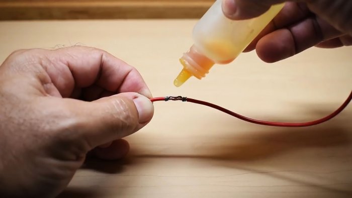 How to perfectly solder a wire without a soldering iron