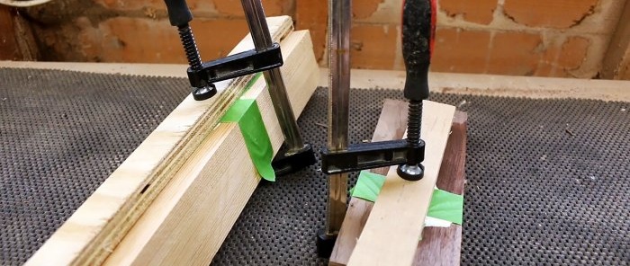 How to secretly install threaded fasteners into wood