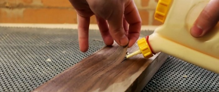 How to secretly install threaded fasteners into wood