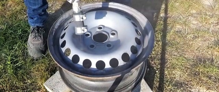 How to make a sandblaster from a gas cylinder